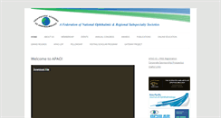 Desktop Screenshot of apaophth.org